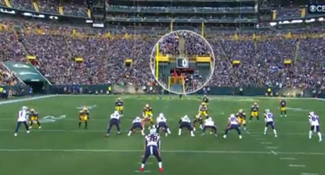 Look: Patriots got away with delay of game on key TD against Packers