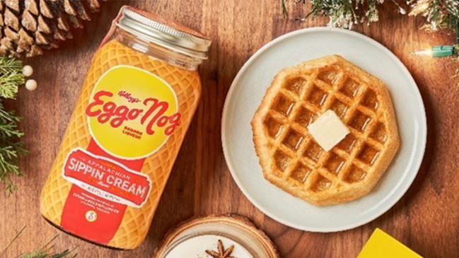 You Can Now Drink Eggnog That Tastes Like Waffles Thanks To Eggo