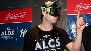 Gerrit Cole Looked Absolutely Miserable In The Yankees’ ALDS Celebration