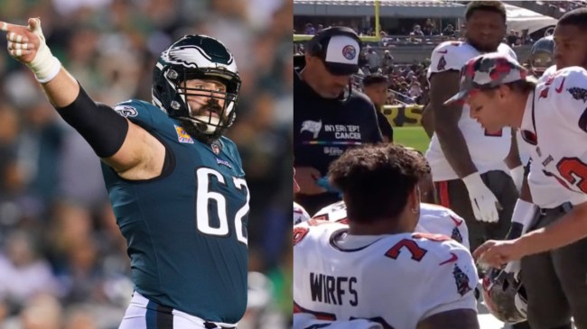 Eagles Center Jason Kelce On Tom Brady Chewing Out His O-Line