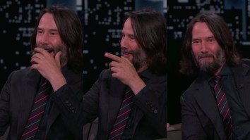 Watch As Keanu Reeves Reacts To Unearthed Footage Of His 17-Year-Old Self As Only Keanu Reeves Can