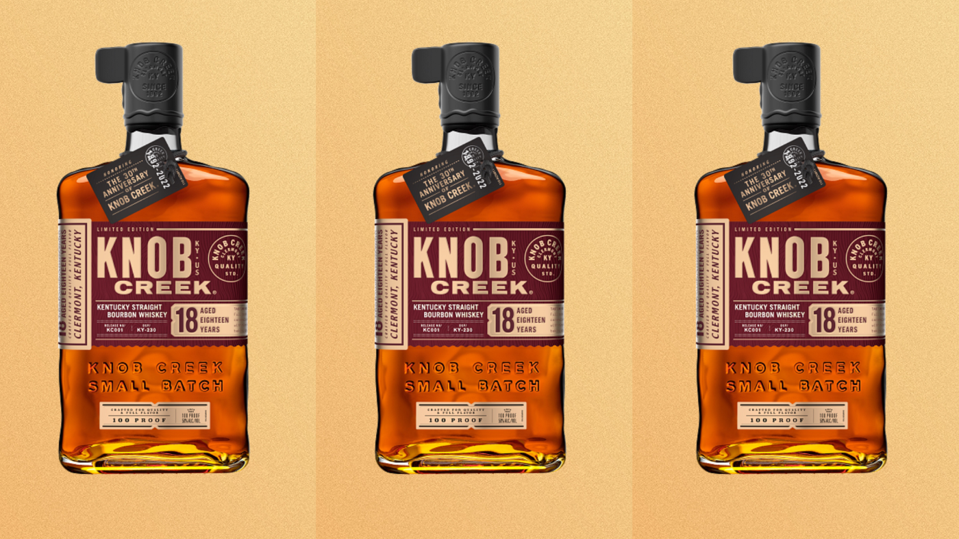 Limited-Edition Knob Creek 18-Year-Old Bourbon