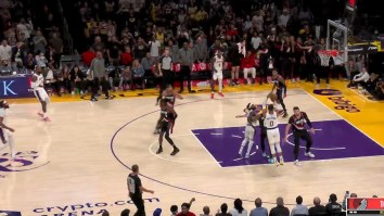 LeBron James Looked Disgusted At Russell Westbrook’s Terrible Shot At End Of Lakers-Blazers Game