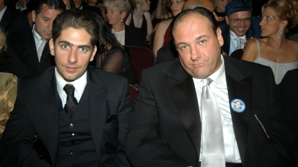 Michael Imperioli and James Gandolfini The Sopranos