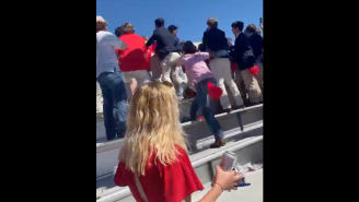 Ole Miss Frat Boy Fight In The Student Section During Kentucky Game Is Going Viral