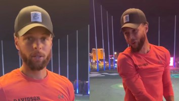 Steph Curry Geeking Out Over Seeing Himself In ‘PGA Tour 2K23’ Is A Moment Of Pure Joy