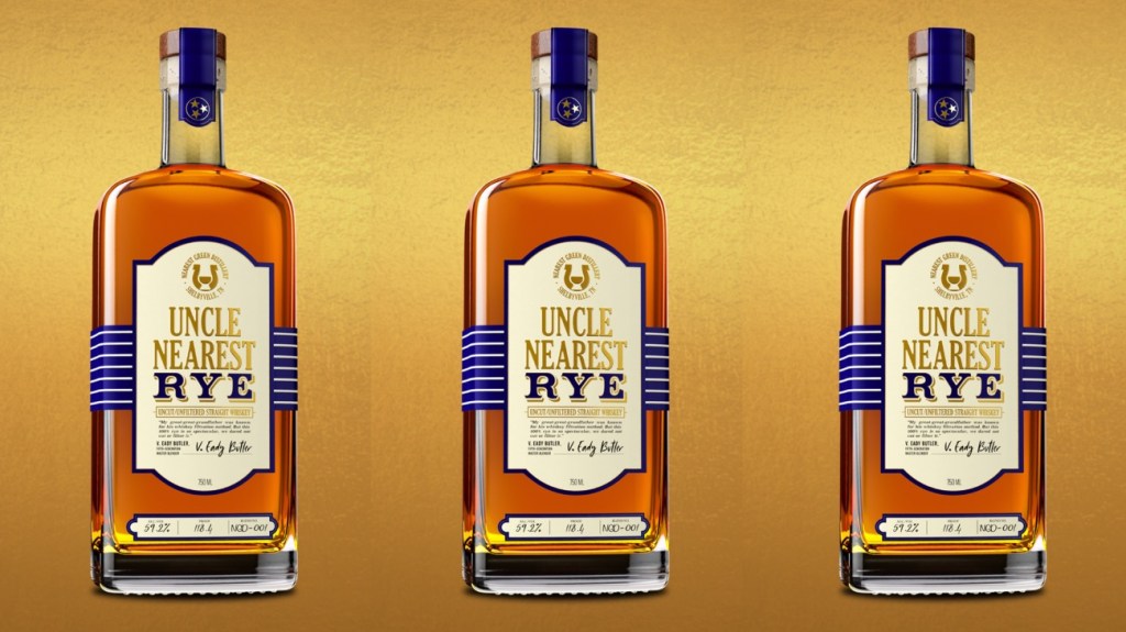 First-Ever Uncle Nearest Rye Whiskey