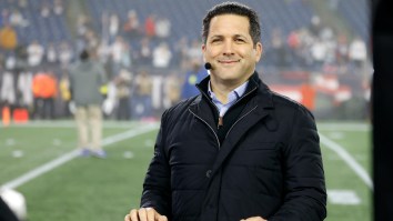 Shirtless Adam Schefter Gives His Best Kirk Cousins Impression Ahead Of Monday Night Football