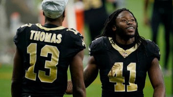 Alvin Kamara Calls Out Fans Who Are Criticizing Michael Thomas Over Latest Injury Update