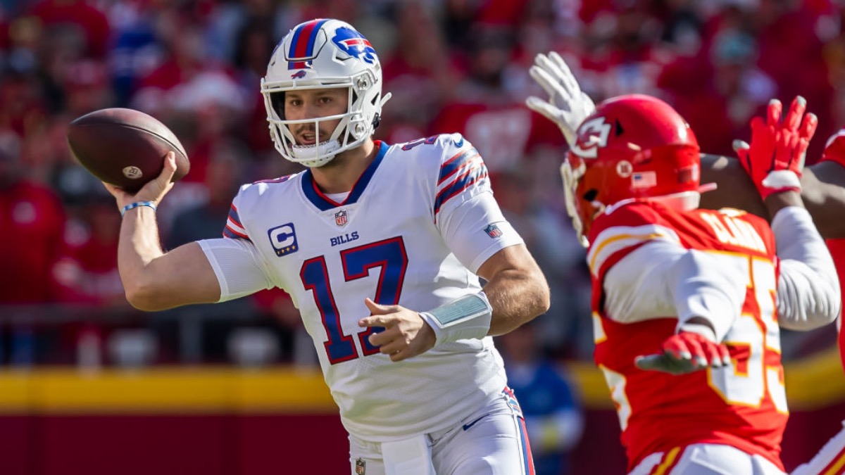 Bills QB Josh Allen's status is 'hour-to-hour,' but writing may be