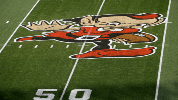 Internet Reacts After The Browns Field Gets Embarrassingly Vandalized