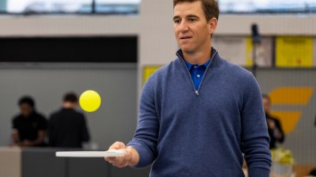 Eli Manning On Pickles, Pickleball, And Retiring From Rap Career After One Song