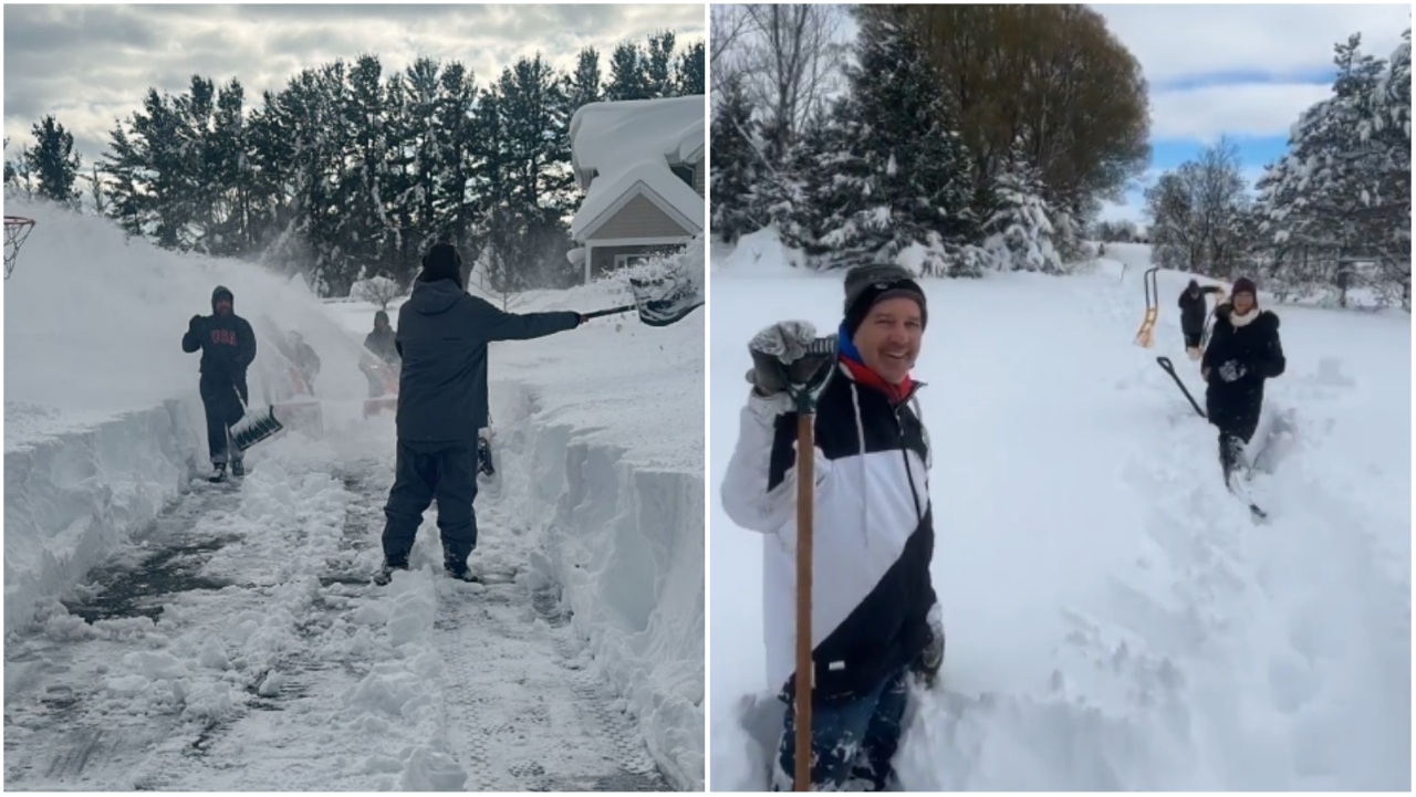 Snow-Trapped Buffalo Bills Players Have Turned to iPads to