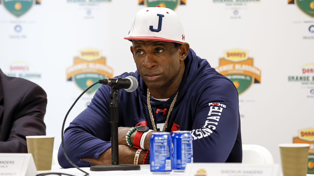 Deion Sanders Jokes About Colorado Offer In Interview With JSU Staffer