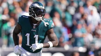 AJ Brown’s Reaction To Eagles Teammates Hilariously Clowning Him Is Comedy Gold