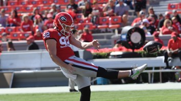 Georgia Punter Brett Thorson Just Had The Punt Of The Century