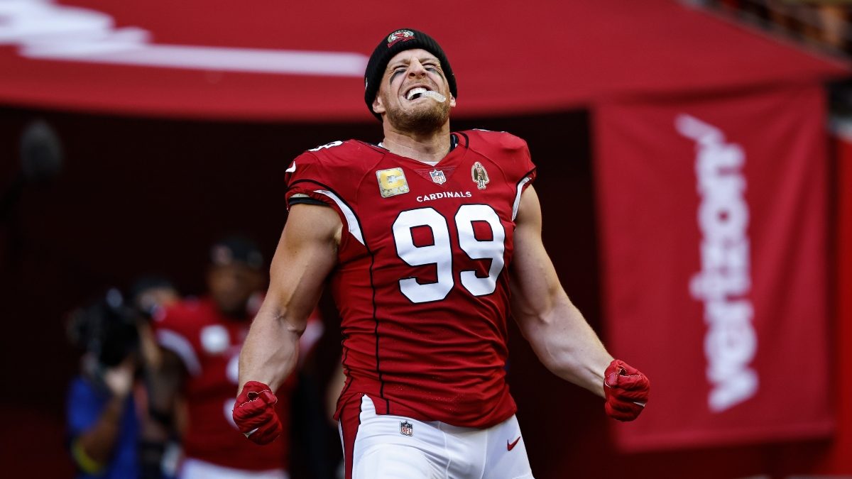 JJ Watt injury status: Will Cardinals play tonight vs. Rams? - DraftKings  Network