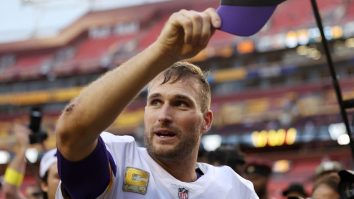 Kirk Cousins Was Fully Iced Out On The Vikings Plane Ride Home And People Are Absolutely Loving It