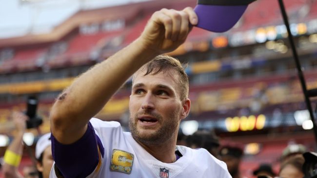 Kirk Cousins Was Fully Iced Out On The Vikings Plane Ride Home