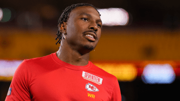 Injured Chiefs Player Busted Trying To Trick People Into Believing He Destroyed His TV Watching Game