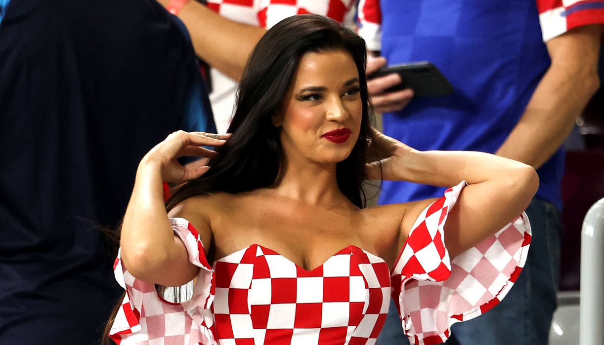 Model Wears Revealing Outfit To World Cup Game Despite Qatar Dress Code