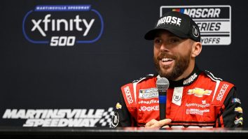 NASCAR Reveals The Other Driver’s Live Reactions To Ross Chastain’s Bonkers ‘Wall Ride’ Finish (Video)