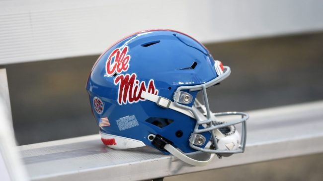 Ole Miss DT Drills Coach In Throat During Home Run Derby In Practice