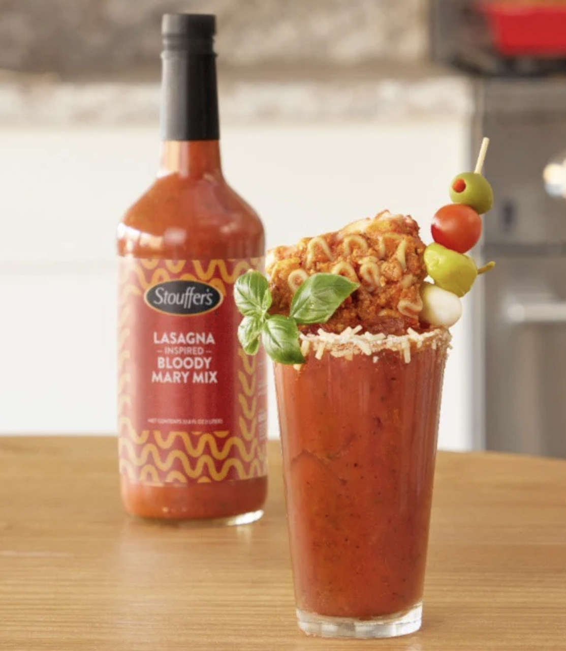 Stouffer’s Releasing Bloody Mary Mix That Tastes Like Lasagna