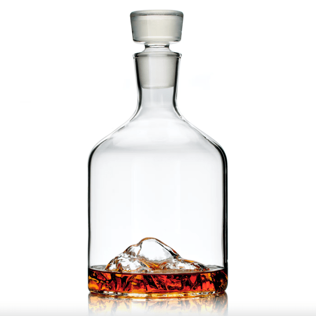 Whiskey Peaks Half Dome Decanter for Father's Day