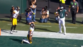 Eagles WR AJ Brown Fined $10k For Pointing At Steelers Defenders After Touchdown