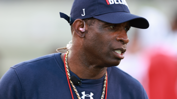 Deion Sanders Delivers Impassioned Speech To Jackson State Players In Wake Of Takeoff’s Death
