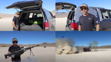 YouTuber Shoots An Oxygen Tank Inside A Car With Incendiary Ammo Under Test Conditions And BOOM