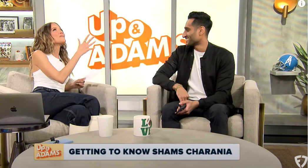 Kay Adams Appears To Shoot Her Shot At Shams Charania During Live ...