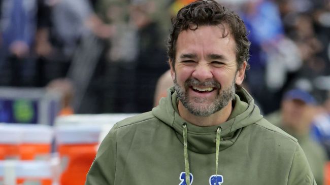 WATCH: Jeff Saturday Delivers Electric Postgame Victory Speech
