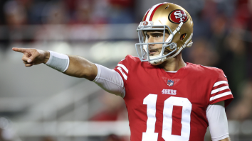 Jimmy Garoppolo Now Holds An Embarrassing NFL Record For QBs And Fans Let Him Hear It