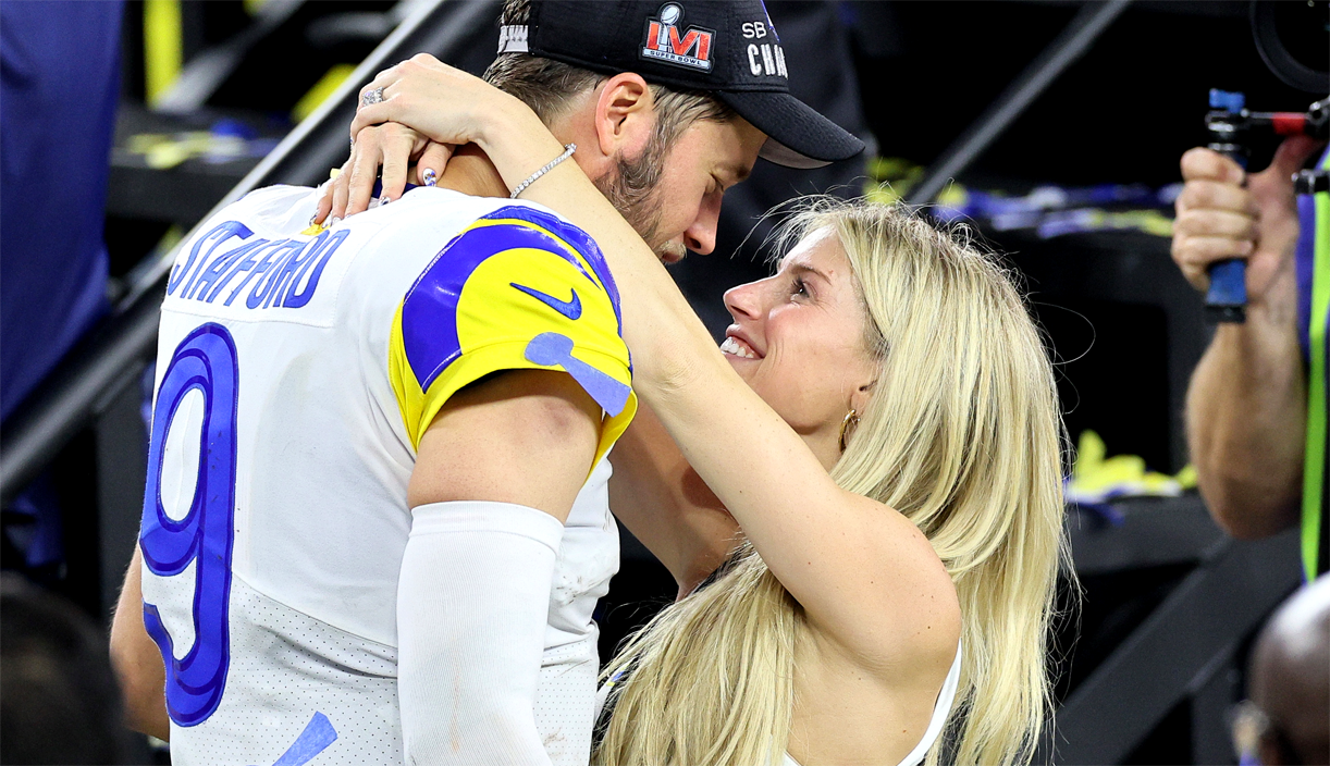 Matthew Stafford's Wife 'Not OK' After Rams QB Put In Concussion