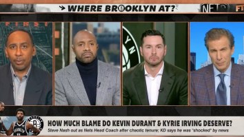 ‘First Take’ Proposes The Nets Are The ‘Most Unlikable Team In NBA History’ As Panel BLASTS Kyrie Irving