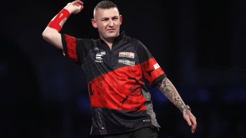 Pro Darts Player Faces Backlash For Making Lewd Hand Gesture To Opponent
