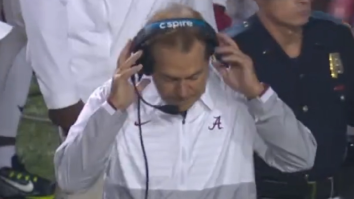 Sad Nick Saban Goes Viral After Alabama Gets Eliminated From CFB Playoff Contention In Loss To LSU