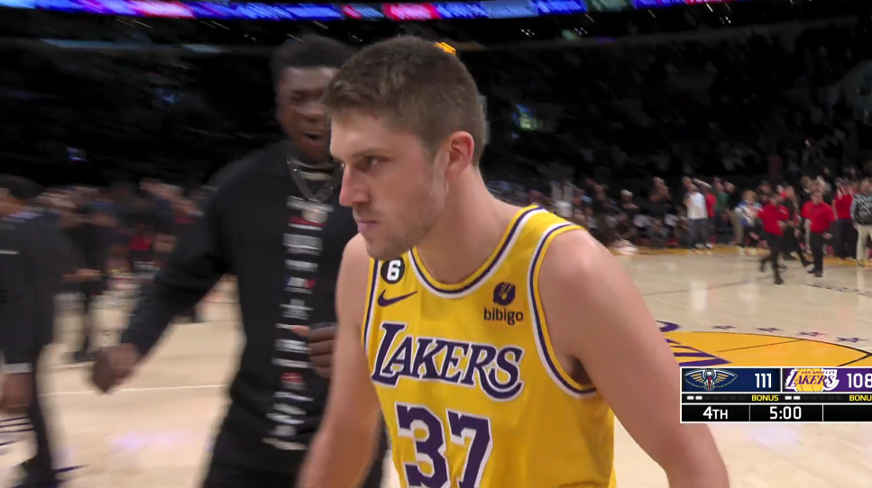 Former DoorDash Driver Matt Ryan Hit Clutch Game-Tying Shot For The Lakers  In Win Vs Pelicans - BroBible