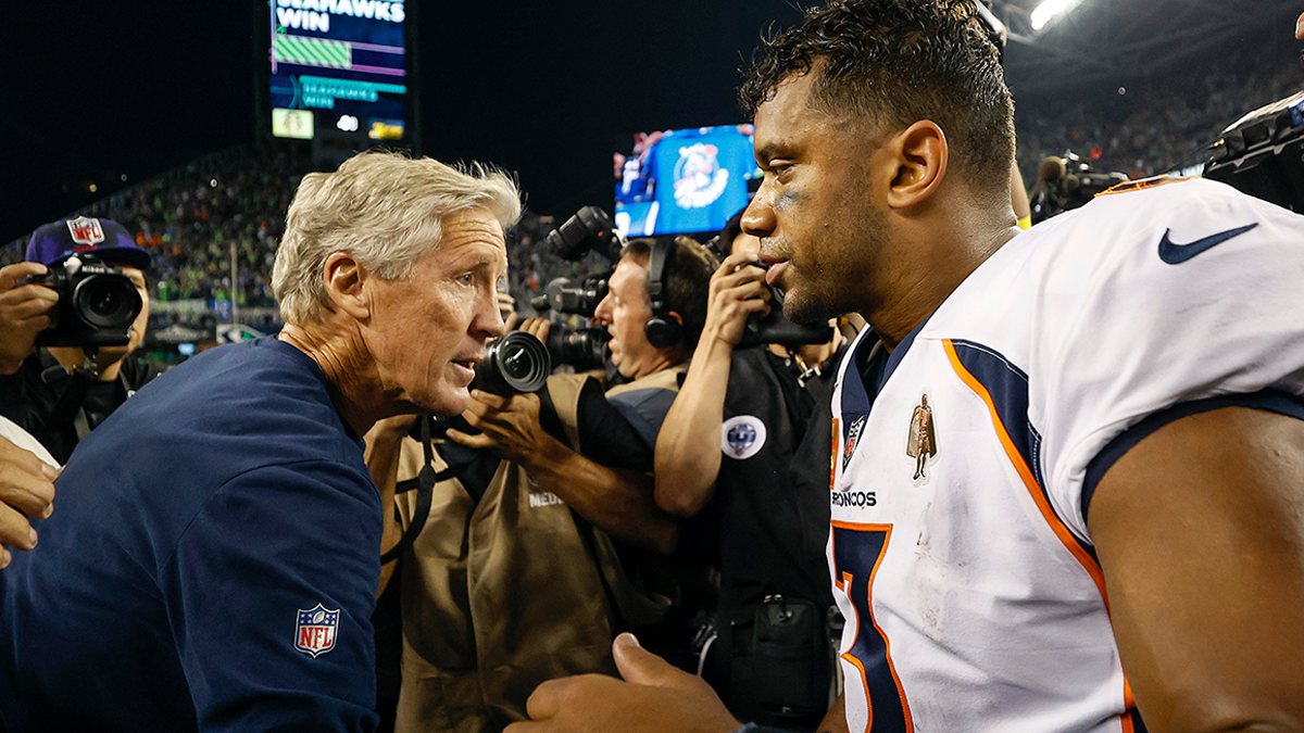 Seahawks' Pete Carroll takes apparent shot at Russell Wilson