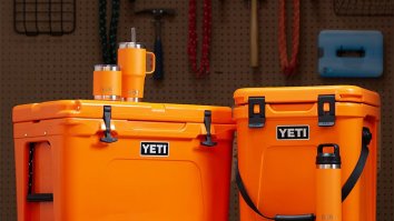 YETI Gear Garage 2022 Day 7: YETI Coolers + Drinkware In King Crab Orange