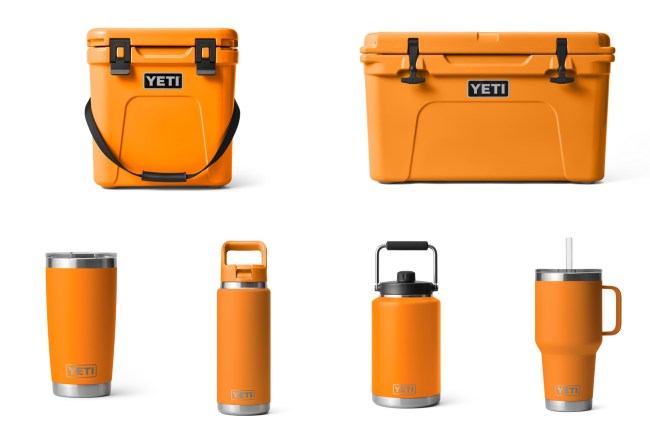 YETI Gear Garage 2022 Day 7: YETI Coolers + Drinkware In King Crab Orange -  BroBible