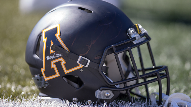 Appalachian State football helmet