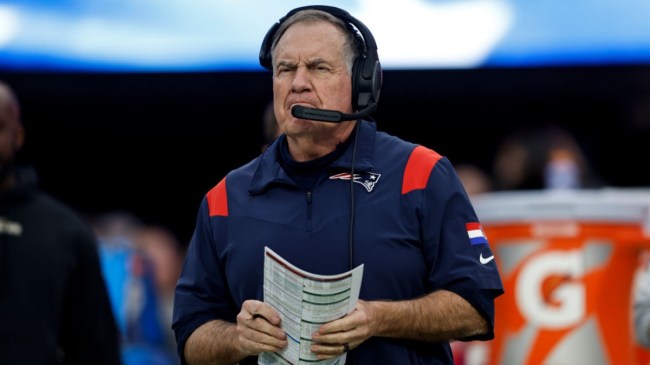 Bill Belichick coaching