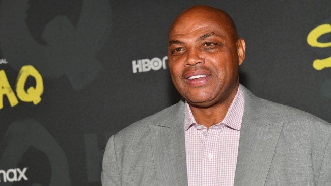 Charles Barkley at an HBO premiere