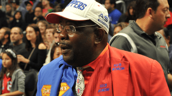 NBA Superfan ‘Clipper Darrell’ Takes Massive Punch From Security Guard During Postgame Altercation