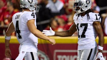 Davante Adams Reacts To Raiders Benching Derek Carr And He Doesn’t Sound Happy About It