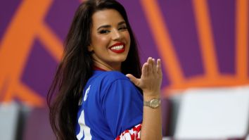 Miss Croatia Made It To The World Cup Final And Her Tight Outfit Did Not Disappoint