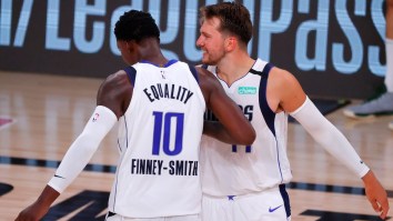 Luka Doncic Bought An Incredible Christmas Gift For Teammate Dorian Finney-Smith’s Horse